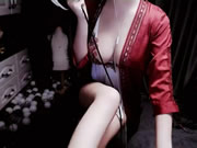 視覺ASMR 勾起慾望的紅色內衣和顫抖的巨乳